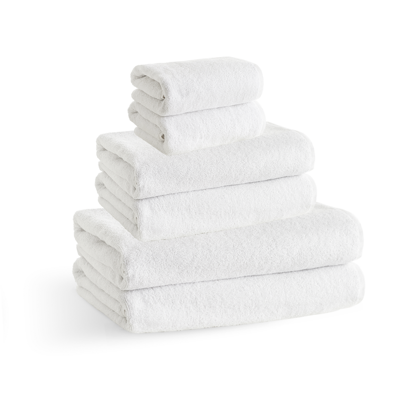 Shower Set [Pack of 6] White