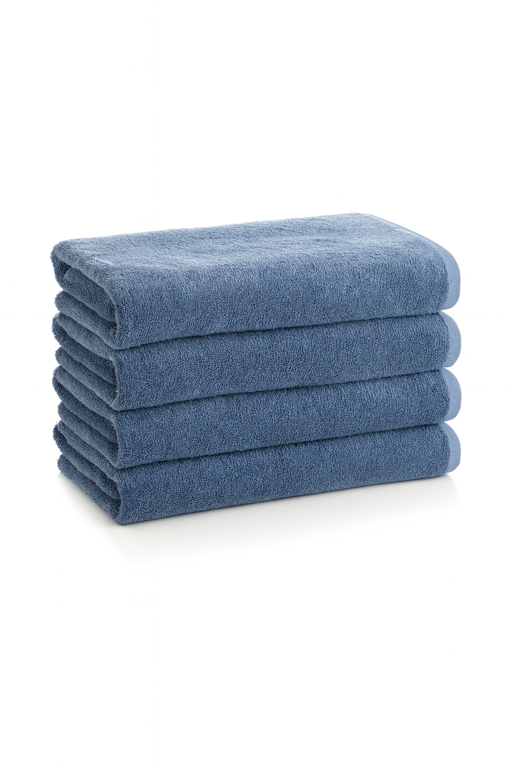 Bath Towel 27 x 55 Inches [Set of 4] Navy